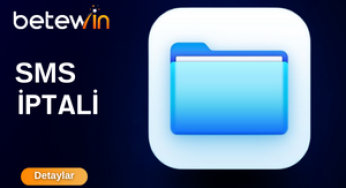 Betewin SMS İptali